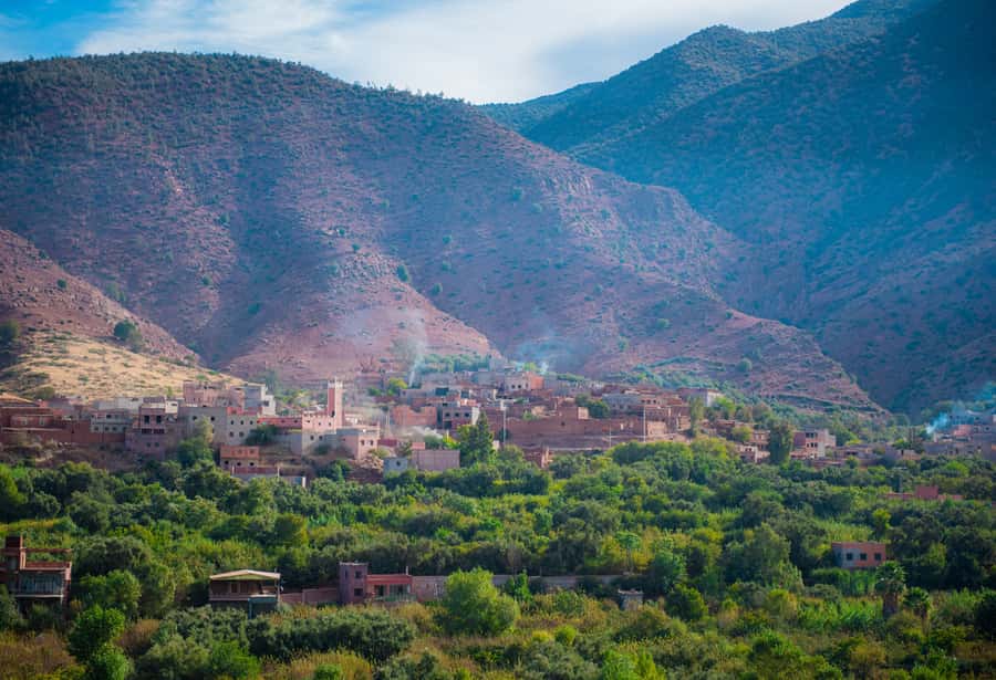 Marrakech: Ouzoud Waterfalls Trip, Guide & Boat + Lunch - The return climb and the road home