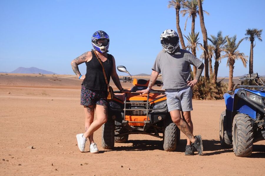 Marrakech: pack quad and camel ride in the palm grove - A 15-minute camel ride near Marrakech