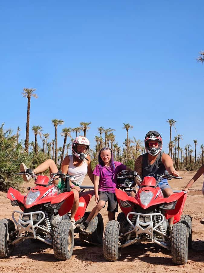 Marrakech: Palm Grove and Jbilat Desert Quad Bike Tour - Leaving Marrakech for the Palmeraie