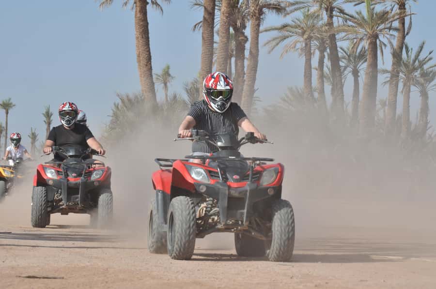 Marrakech: Palm Grove and Jbilat Desert Quad Bike Tour - Two hours through the Jbilat desert