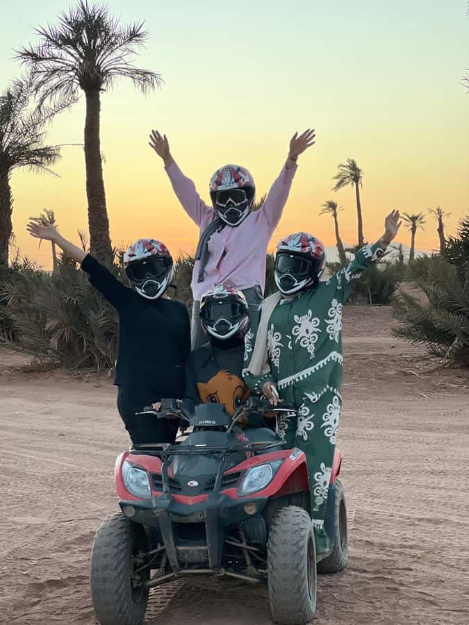Marrakech: Palm Grove and Jbilat Desert Quad Bike Tour - How much dust and physical effort should you expect?