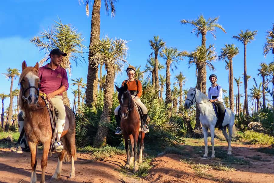 Marrakech: Palm Grove Horseback Riding Tour - Leaving Marrakech for the Palmeraie