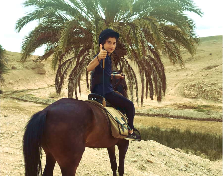 Marrakech: Palm Grove Horseback Riding Tour - From walking pace to a possible gallop