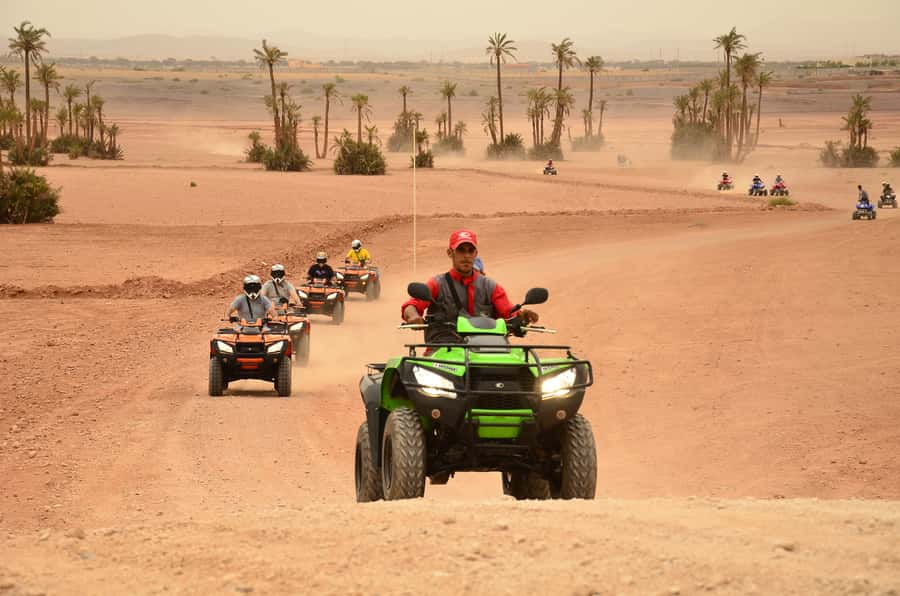 Marrakech: Palmeraie Guided Quad Tour with Tea Break - Riding Through Marrakech’s Palmeraie