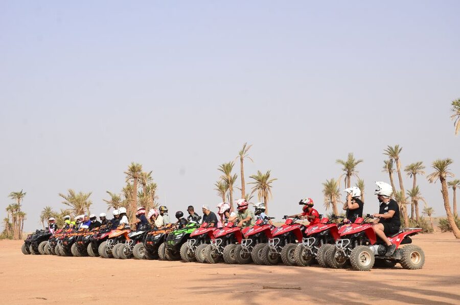 Marrakech: Palmeraie Guided Quad Tour with Tea Break - The 15-Minute Photo Stop