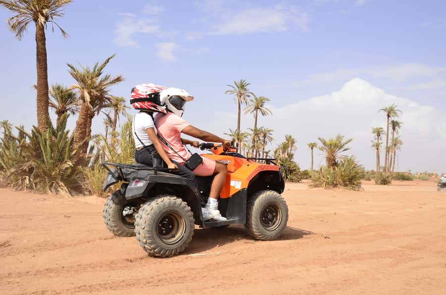 Marrakech: Palmeraie Guided Quad Tour with Tea Break - Moroccan Tea, Bread, Olives, and a Short Rest
