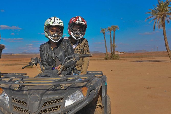 Marrakech Palmeraie Quad Bike Desert Adventure - Riding through palms, dunes, and rough tracks