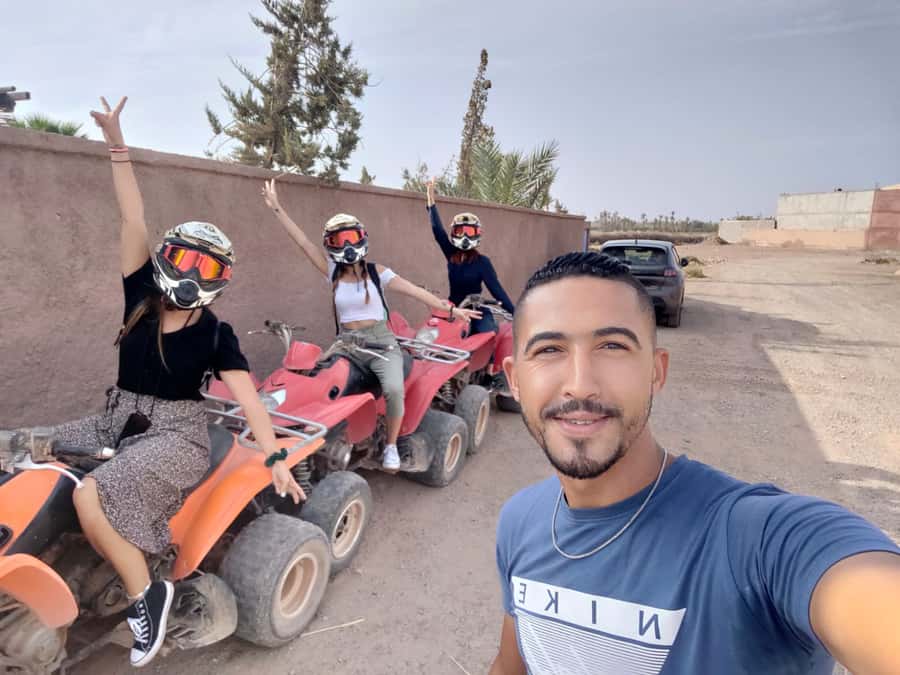 Marrakech: Palmeraie Quad Bike & Traditional Moroccan Spa - Hotel pickup keeps the day simple