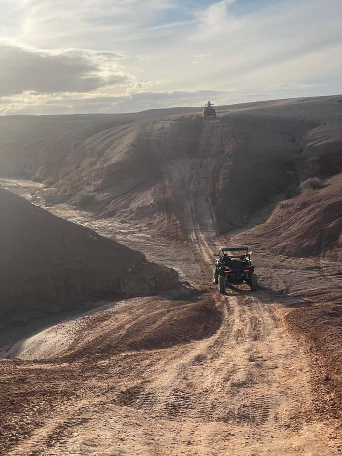 Marrakech: Private Buggy Adventure in Agafay Desert with Tea - Leaving Marrakech for the Agafay Desert