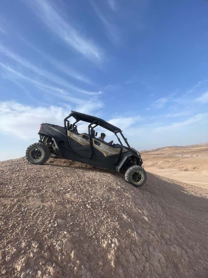 Marrakech: Private Buggy Adventure in Agafay Desert with Tea - Private pace, shared pace, and family suitability