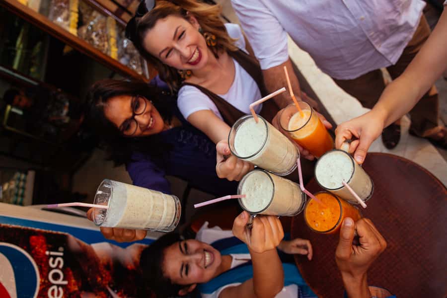 Marrakech: Private Food Tour – 10 Tastings with Locals - El Badii Palace between bites
