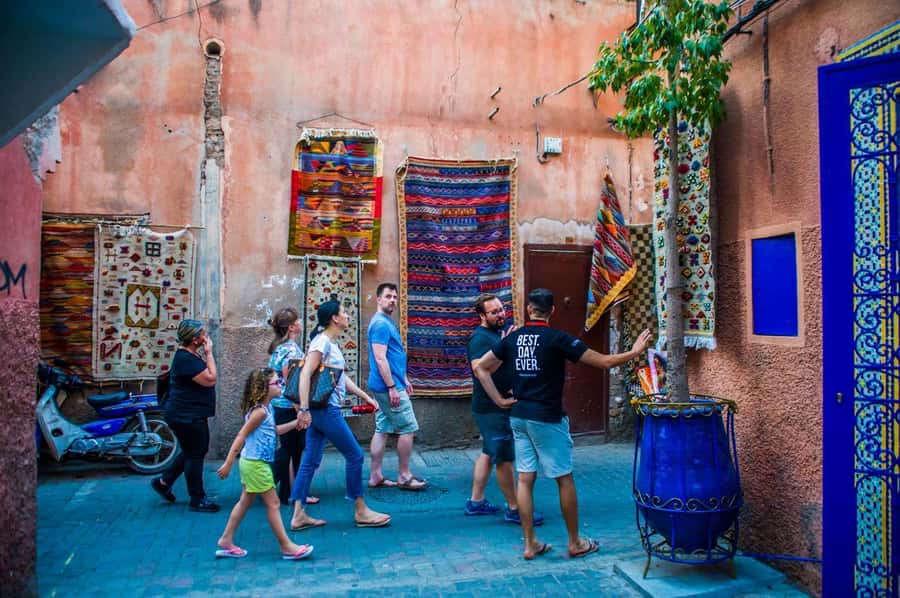 Marrakech Private Medina Tour: Bahia Palace & Ben Youssef - Tanjia at the hammam furnace