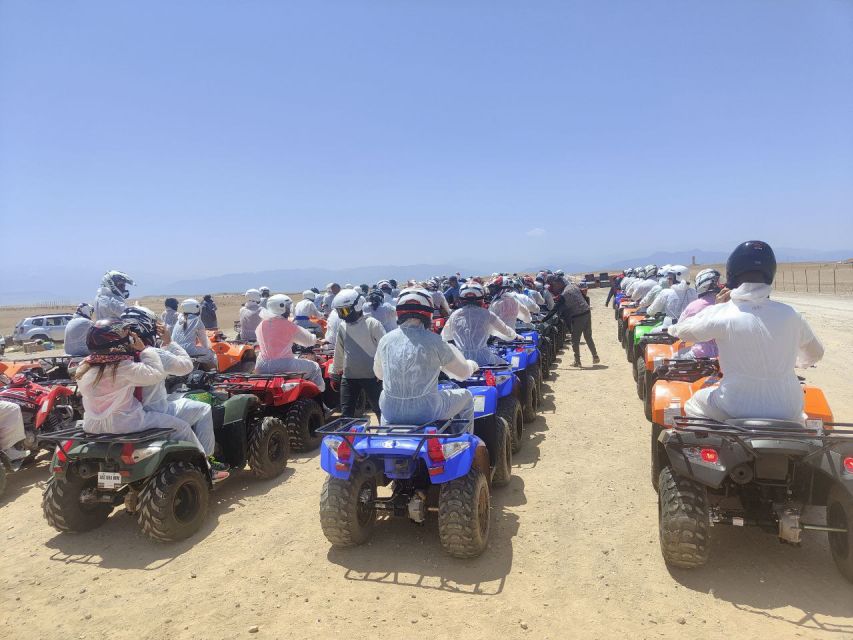 Marrakech: Quad activity in the Palmeraie with Tea break - Languages, booking flexibility, and small practical details