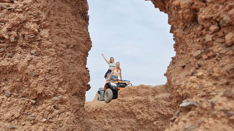 Marrakech: Quad activity in the Palmeraie with Tea break - The village pause, with mint tea and simple food