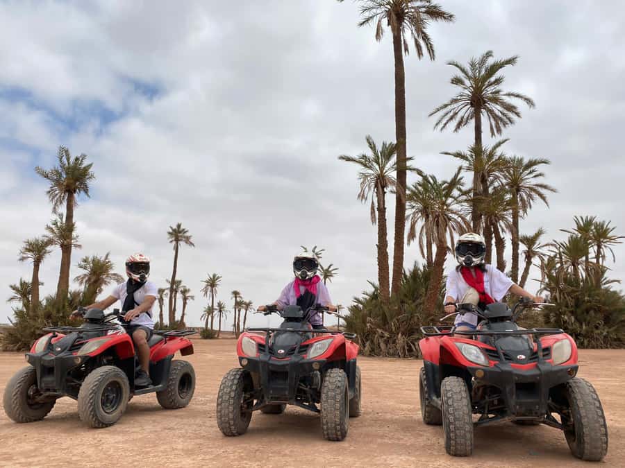 Marrakech: Quad Bike and Camel Ride Tour - Leaving Marrakech for the palm groves