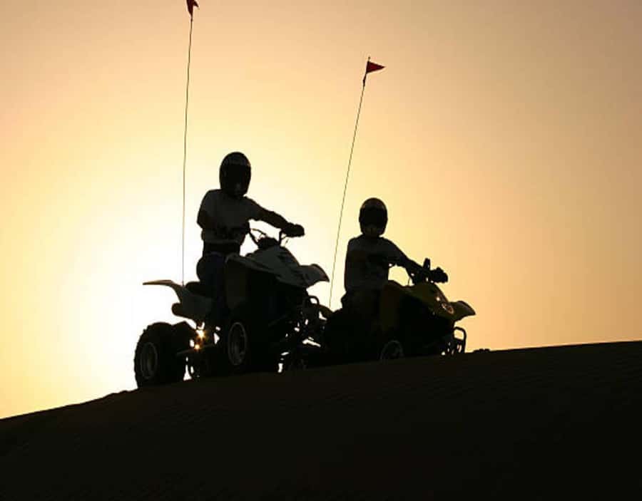 Marrakech : Quad Bike and Camel Ride with dinner in Agafay - Forty minutes on a shared quad