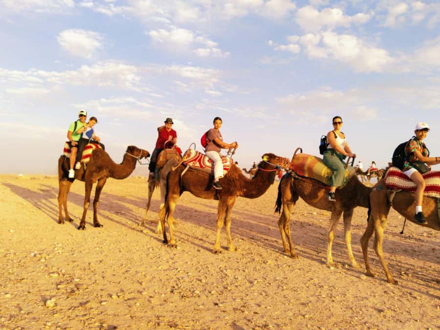 Marrakech : Quad Bike and Camel Ride with dinner in Agafay - Lanterns, dinner, and a short cultural show