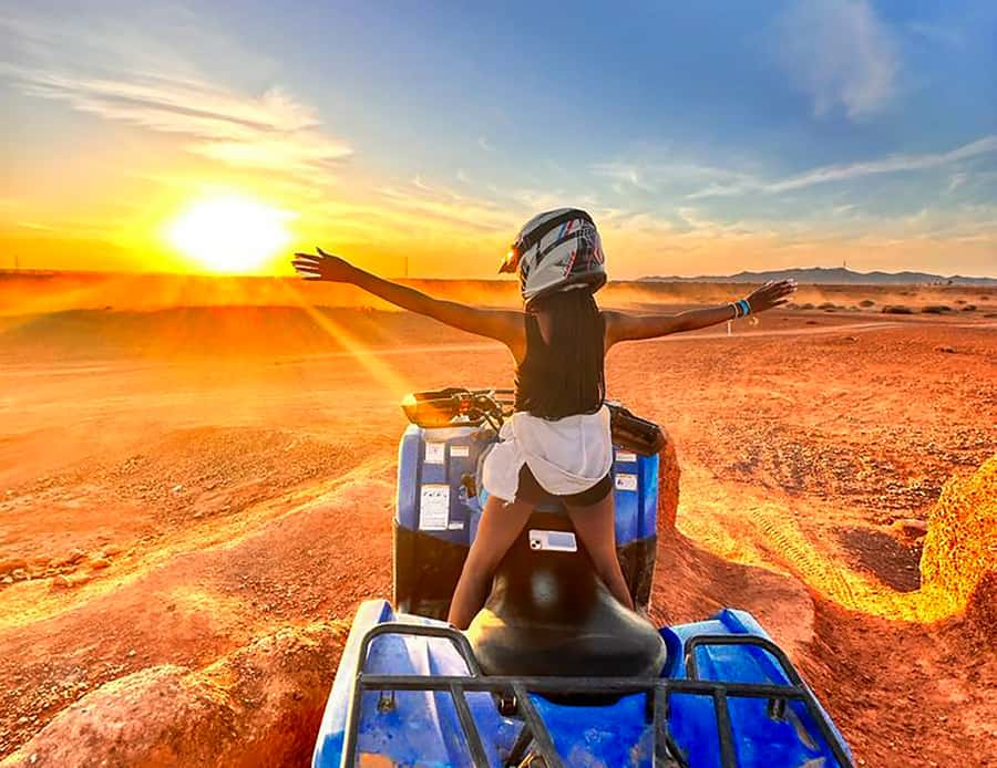 Marrakech Quad Bike Experience: Desert and Palmeraie - Two hours of riding, with useful photo stops