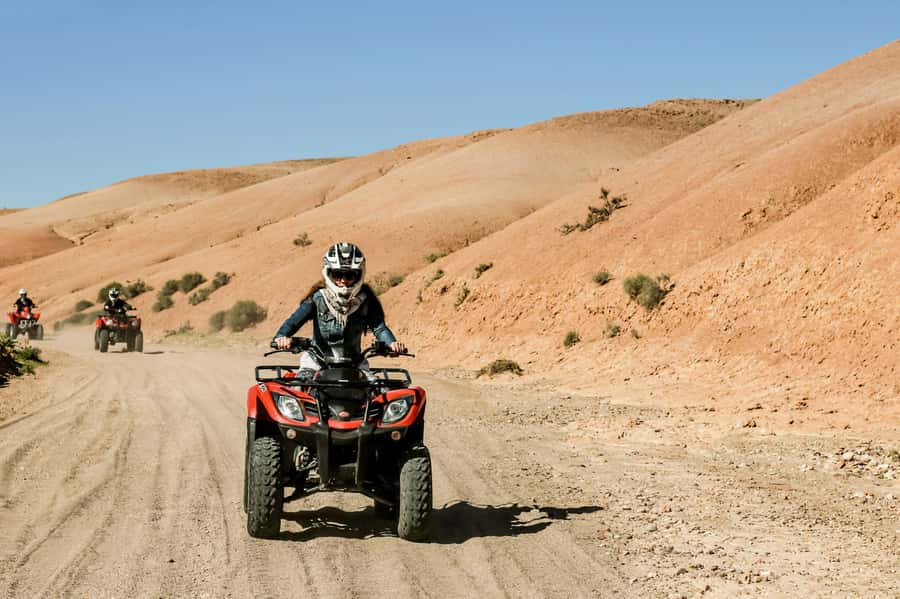 Marrakech Quad Bike Experience: Desert and Palmeraie - The Palmeraie and rocky desert ride