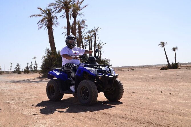 Marrakech Quad Bike Experience with Hotel Pick up and Drop Off - Safety training before the throttle