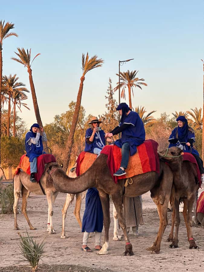 Marrakech:quad excursion at Jbilet desert with Moroccan tea - Leaving Marrakech for the Jbilet desert