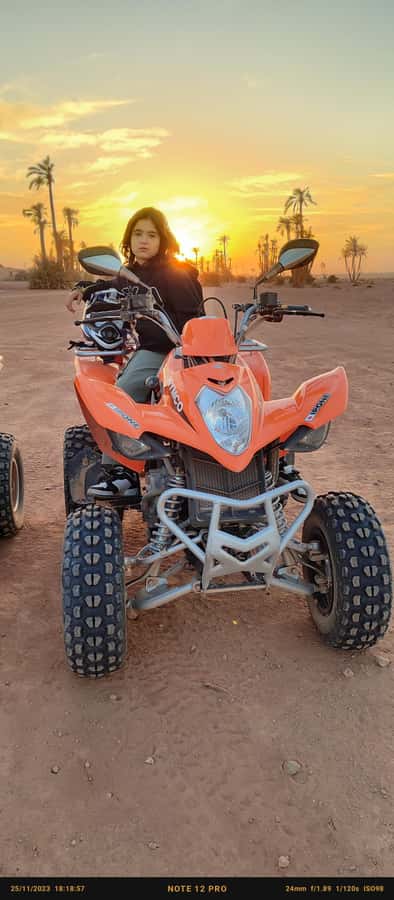 Marrakech: Quad excursion in the palm trees of Marrakech - Leaving Marrakech for the Palmeraie