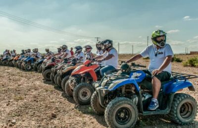 Quad Tour in Jbilets Desert with Palm Grove