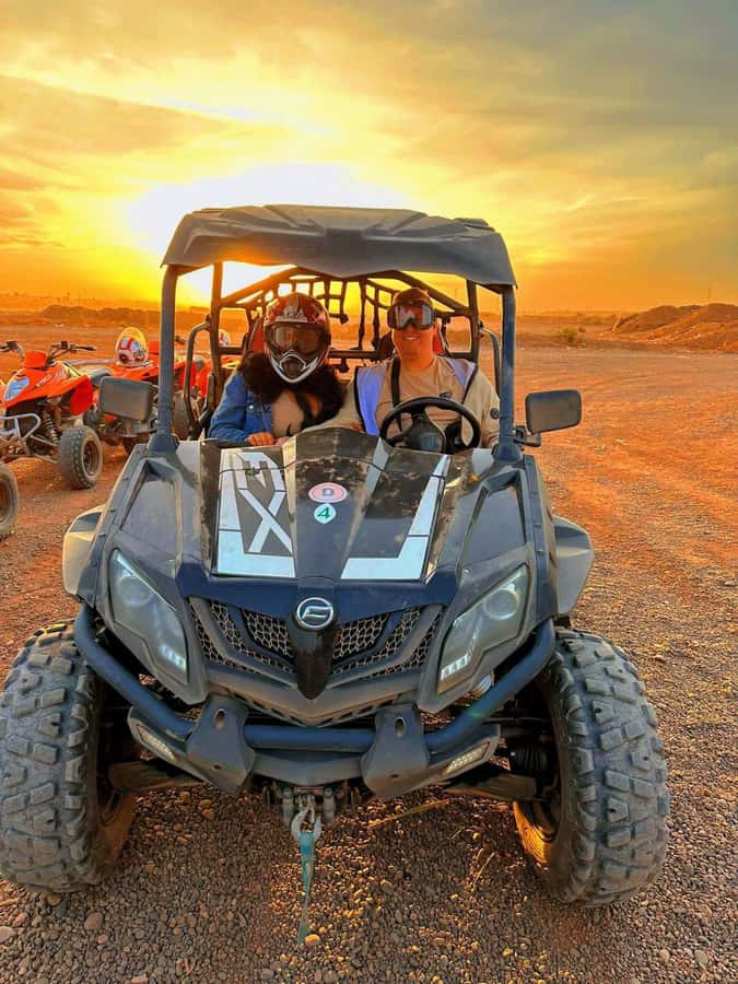 Marrakech : Ride buggy in the desert of the palm grove - Two hours across the palm grove and desert tracks