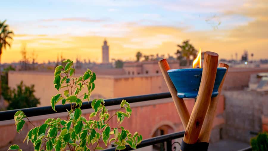 Marrakech: Rooftop Dinner with Koutoubia View - A rooftop view with Marrakech’s best landmark