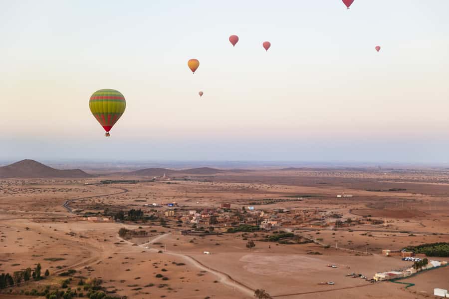 Marrakech: Shared Balloon Flight with Tea - The early pickup and 45-minute drive