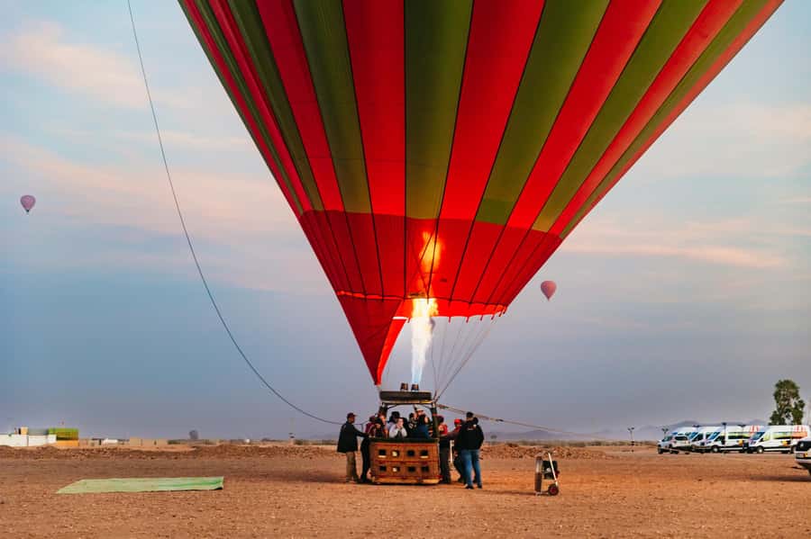 Marrakech: Shared Balloon Flight with Tea - Accessibility and group comfort