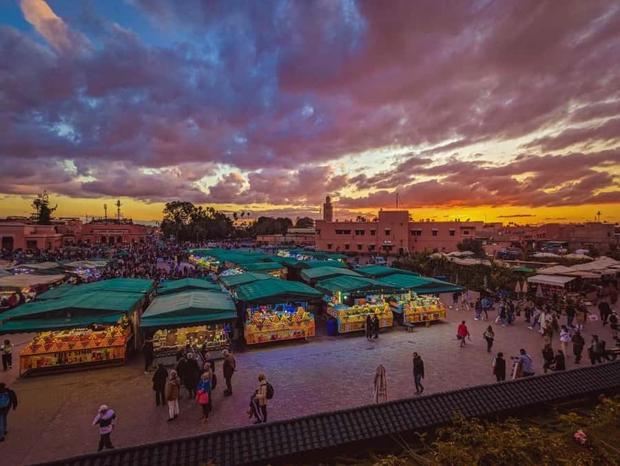 Marrakech: Souk by Night Medina Guided Walking Tour. - The wider medina and local snack stops