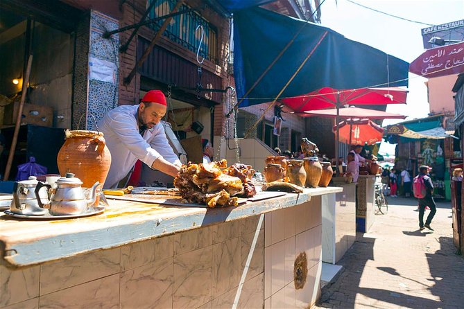 Marrakech: Street Food Tour by Night - A hidden restaurant and the serious meal at the end
