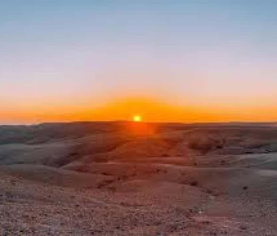 Marrakech: Sunrise Desert Tour with Camel Ride and Breakfast - Leaving Marrakech before sunrise