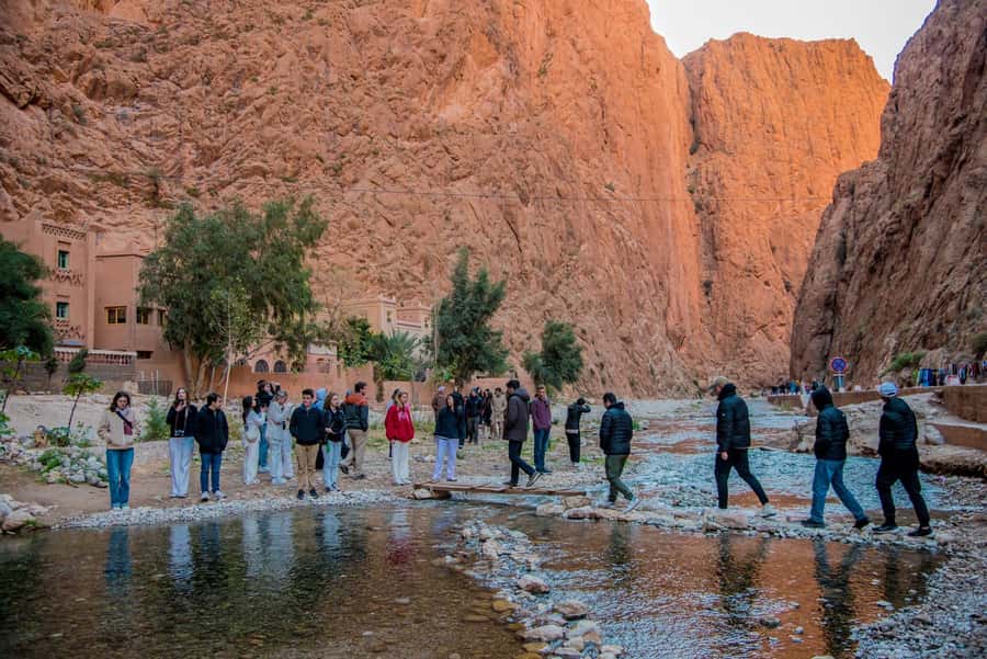 Marrakech to Fes: 3-Day Merzouga Desert Camel & Sandboarding - Day three: the Ziz Valley, Middle Atlas, and Fes