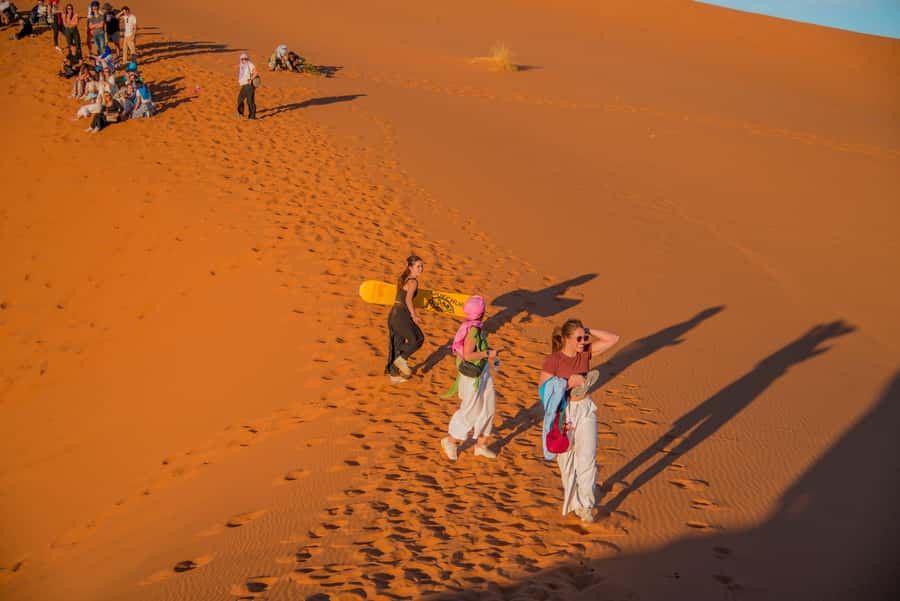 Marrakech to Fes: 3-Day Merzouga Desert Camel & Sandboarding - Who should book this route?