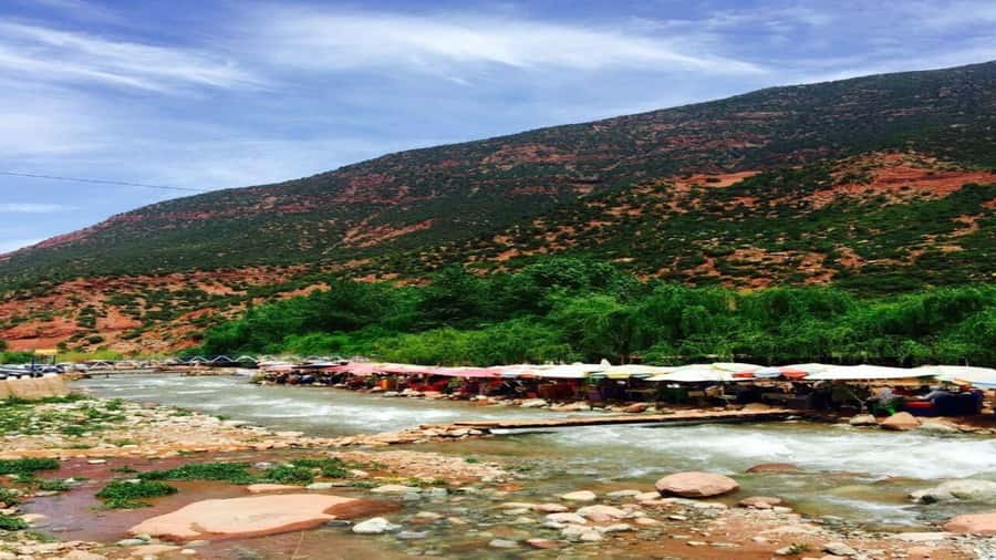 Marrakech to Ourika Valley-Scenic Day Tour Lunch & Waterfal - Reaching Setti Fatma and its waterfalls