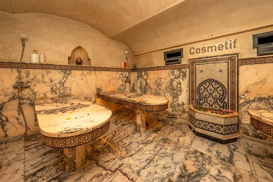 Marrakech: Traditional Moroccan Hammam with Argan Black Soap - The steam session: a warm start