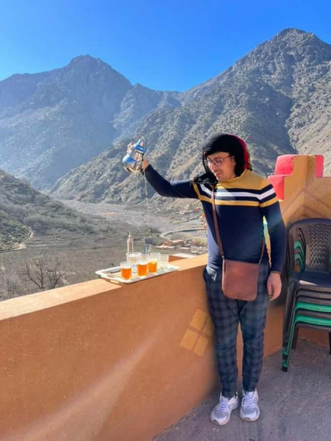 Marrakech: Waterfall, Valley, Atlas Mountain, Camel & Desert - Leaving Marrakech for Tahanout