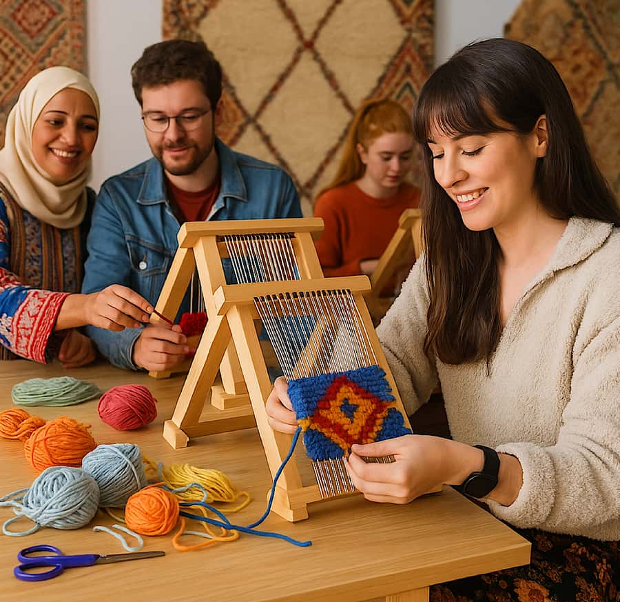 Marrakech: Weave Your Own Moroccan Rug with Love & Transfe - Meeting Hajar, Abla, and the Local Artisans