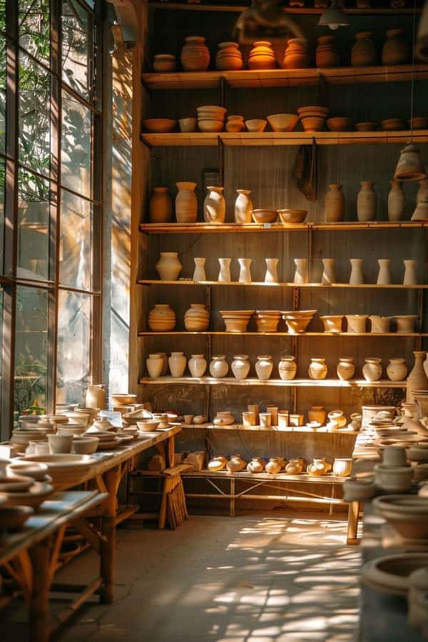 Marrakech: Workshop for Pottery - Hand molding and the second shaping method
