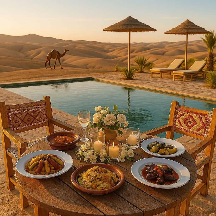 Marrakesh: Agafay Desert Tour with Lunch and Swimming Pool - The argan oil cooperative stop
