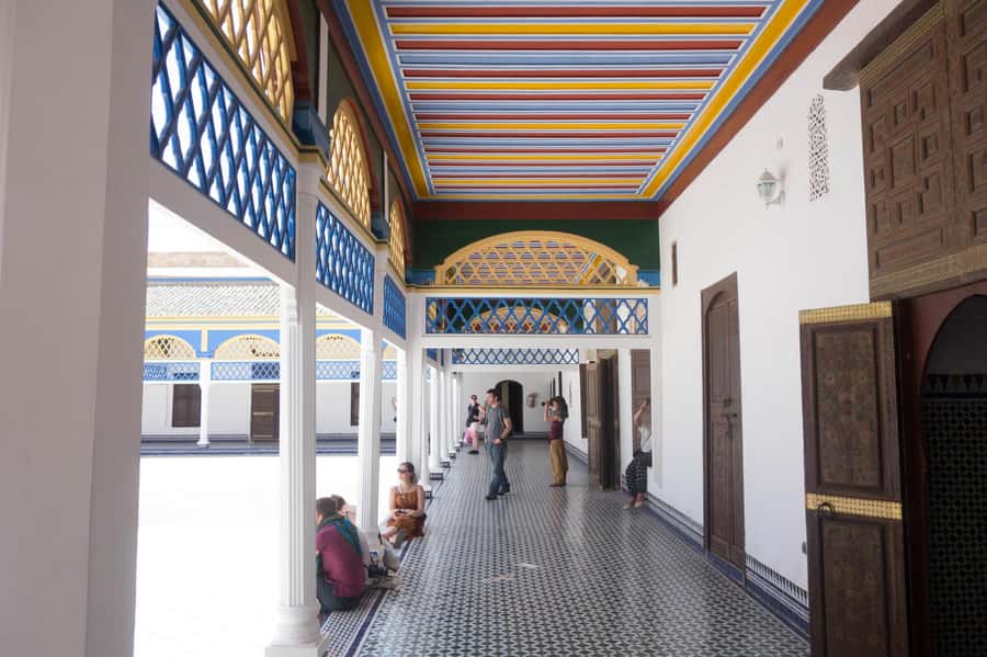 Marrakesh: Bahia Palace, Ben Youssef Medersa & Secret Garden - The final Medina walk and drop-off