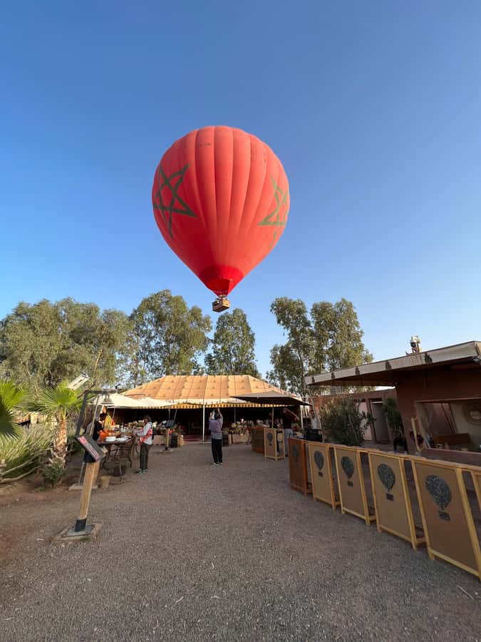 Marrakesh: Early Morning 40-Minute Balloon Flight - The early pickup from central Marrakech
