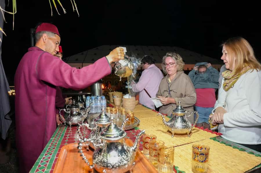 Marrakesh: Early Morning 40-Minute Balloon Flight - Moroccan pancakes after the flight