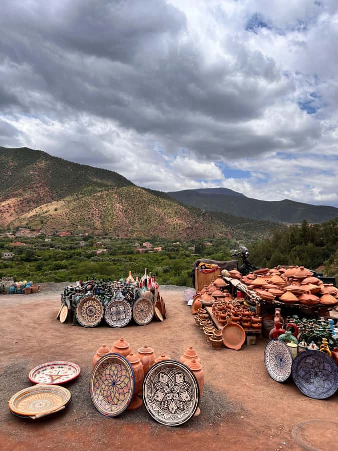 Marrakesh: Ourika Valley & Atlas Mountains Day Trip + Lunch - Lunch beside the Ourika River