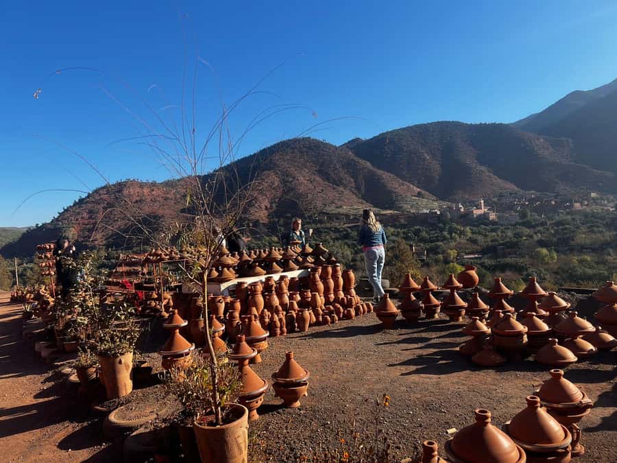 Marrakesh: Ourika Valley Tour & Secret Berber Lunch + Guide - The Atlas route and first photo stops