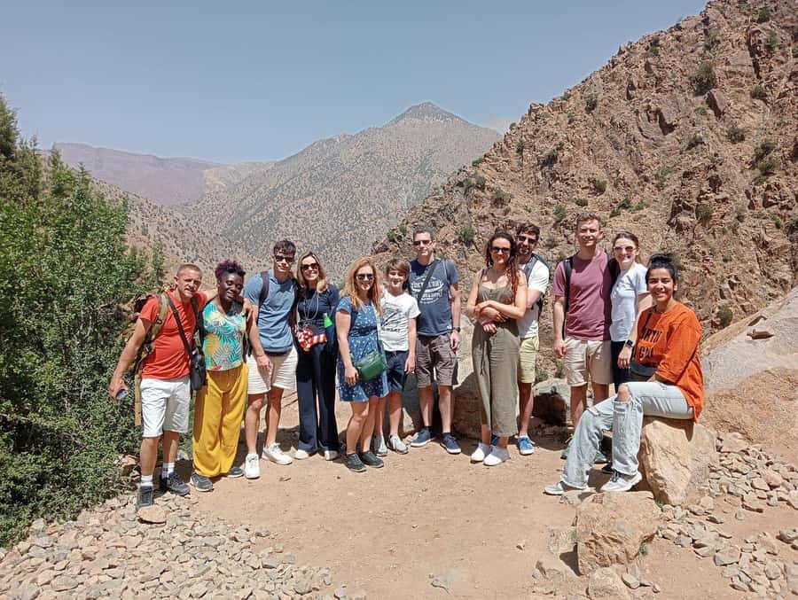 Marrakesh: Ourika Waterfalls, Atlas Mountains, Lunch + Guide - Hiking to the Setti Fatma waterfalls