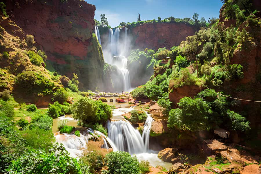 Marrakesh: Ouzoud Waterfalls Trip with Hike & Boat Option - Key points at a glance
