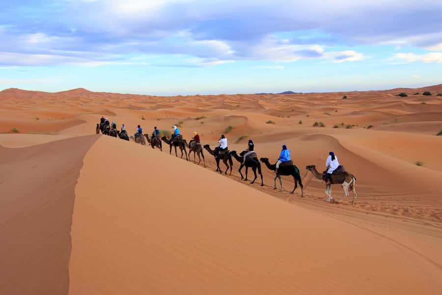 Merzouga: 1-Night in Desert Camp With Dinner & camel ride - Sandboarding on the Golden Dunes